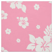 Aloha Pink Classic Hawaiian Seamless Pattern Stof (Swatch)