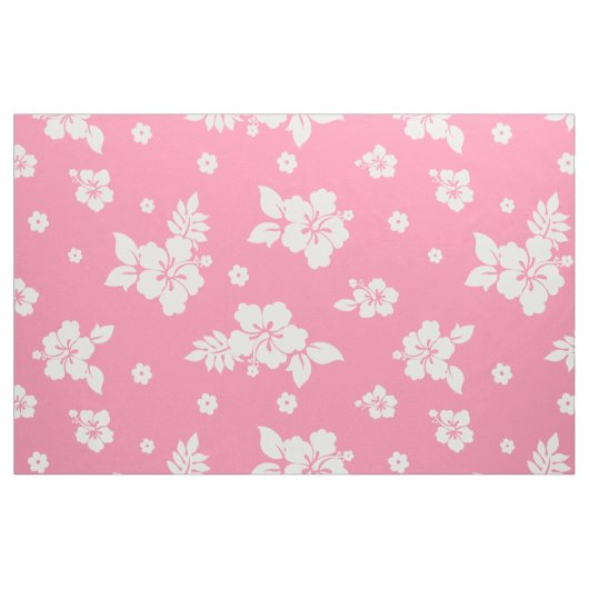 Aloha Pink Classic Hawaiian Seamless Pattern Stof (Fat Quarter)