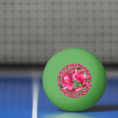 Aloha Pink Hibiscus Pingpongbal (Net)