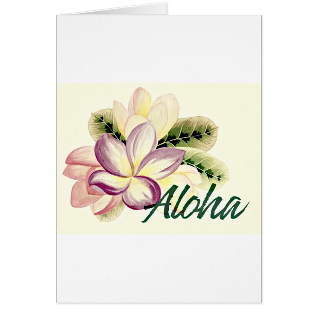 Aloha Plumeria (Voorkant)