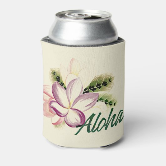 Aloha Plumeria Blikjeskoeler (Blikje Achterkant)