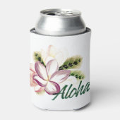 Aloha Plumeria Blikjeskoeler (Blikje Voorkant)