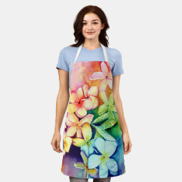 Aloha Plumeria Blossom Schort