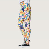 Aloha Plumeria Blossom Yoga Pants Leggings (Links)
