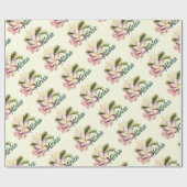 Aloha Plumeria Cadeaupapier (Vlak)