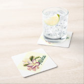 Aloha Plumeria Kartonnen Onderzetters (Insitu)
