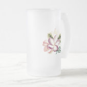 Aloha Plumeria Matglas Bierpul (Voorkant rechts)