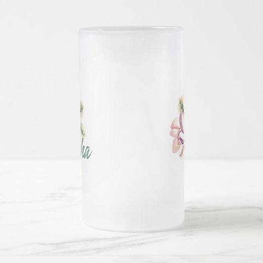 Aloha Plumeria Matglas Bierpul (Center)