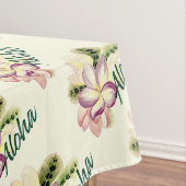 Aloha Plumeria Tafelkleed (Voorbeeld)