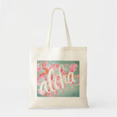 Aloha Plumeria Watercolor Tote Tote Bag (Voorkant)