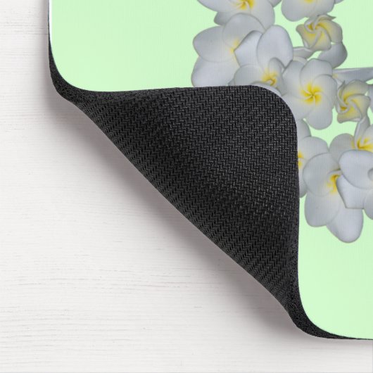 Aloha Plumeria Wreath. Muismat (Hoek)