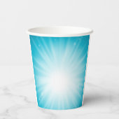 Aloha Pool Party Papieren Bekers (Achterkant)