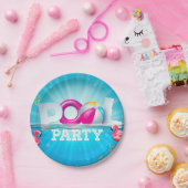 Aloha Pool Party Papieren Bordje (Feest)