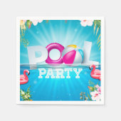 Aloha Pool Party Servet (Voorkant)