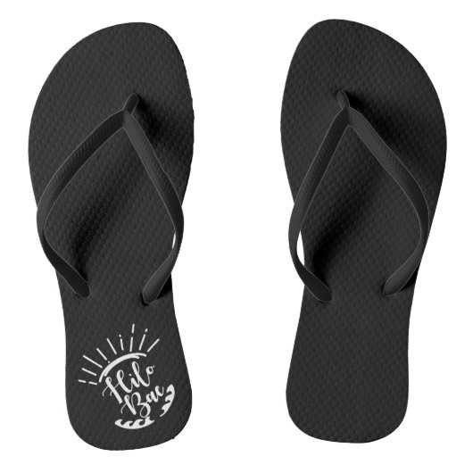 Aloha print slippers Hilo - teenslippers (Voetbed)