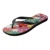 Aloha print slippers - teenslippers (Schuin)
