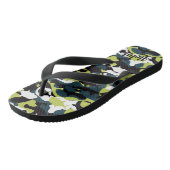Aloha print slippers - teenslippers (Schuin)
