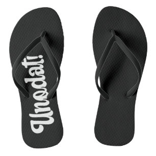 Aloha print slippers - teenslippers