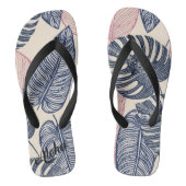 Aloha print slippers - teenslippers (Voetbed)