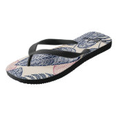 Aloha print slippers - teenslippers (Schuin)