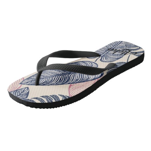 Aloha print slippers - teenslippers (Schuin)