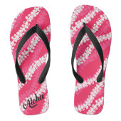 Aloha print slippers - teenslippers (Voetbed)