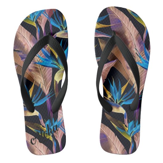 Aloha print slippers - teenslippers (Voetbed)