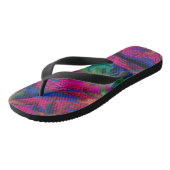 Aloha print slippers - teenslippers (Schuin)
