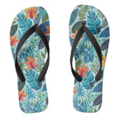 Aloha print slippers - teenslippers (Voetbed)