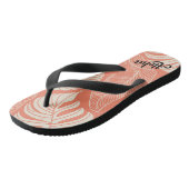 Aloha print slippers - teenslippers (Schuin)
