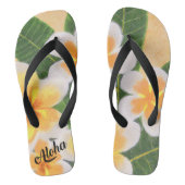 Aloha print slippers - teenslippers (Voetbed)