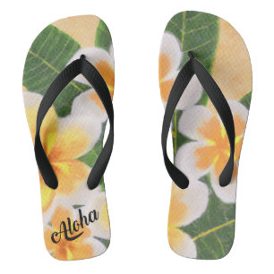 Aloha print slippers - teenslippers