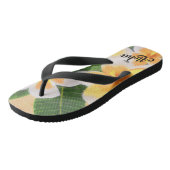 Aloha print slippers - teenslippers (Schuin)