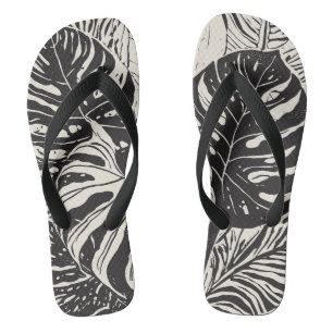Aloha print slippers - teenslippers