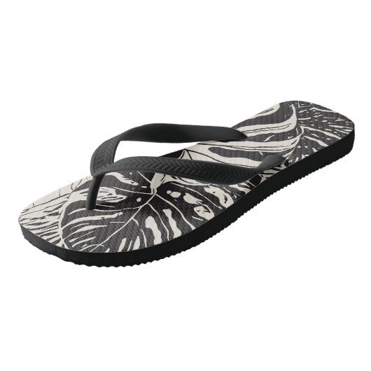 Aloha print slippers - teenslippers (Schuin)