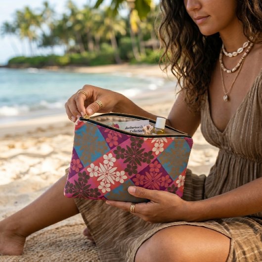 Aloha-print tropisch etui