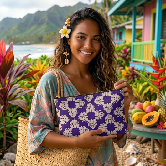 Aloha-print tropisch etui