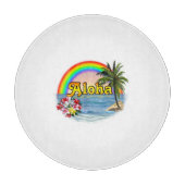 Aloha Rainbow Snijplank (Voorkant)