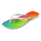 Aloha Rainbow Teenslippers (Schuin)