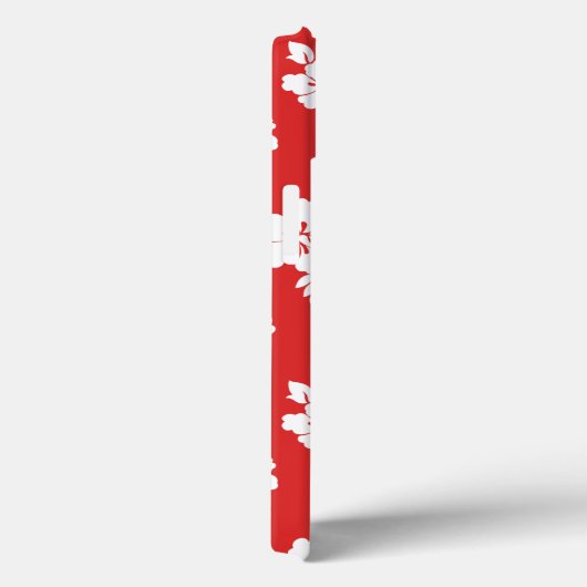 Aloha Red Classic Hawaiian Seamless Pattern Case-Mate iPhone Case (Achterkant / Rechts)