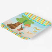 Aloha Red Hair Boy Party Papieren Bordje (Gebogen)