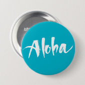Aloha Ronde Button 7,6 Cm (Voorkant /achterkant)