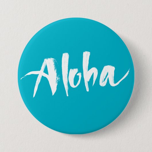 Aloha Ronde Button 7,6 Cm (Voorkant)
