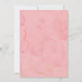 Aloha roze tropische bloemen ananas verjaardag kaart (Achterkant)