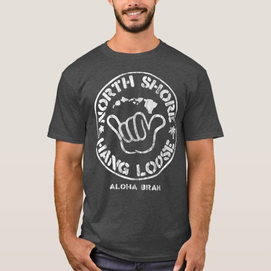 Aloha Shaka Brah Hawaii T-shirt (Voorkant)