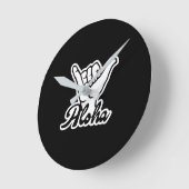 Aloha Shaka Hand, Hang Loose bord Ronde Klok (Hoek)