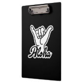 Aloha Shaka Hand, Hang Loose sign Klembord (Links)