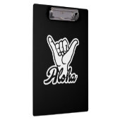 Aloha Shaka Hand, Hang Loose sign Klembord (Rechts)