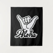 Aloha Shaka Hand, Hang Loose sign Wandkleed (Voorkant)