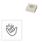 Aloha Shaka Stamp Rubberstempel (Gestempeld)